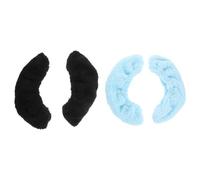 minkissy 2 Paires Protections de Lames de Patins à Glace en Polyester Doublure Absorbante en Tissu Élastique pour Prolonger la Durée D'affûtage, Accessoires Pratiques pour Patinage