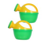 minkissy 2 pièces Arrosoirs pour Garçon Fille Petit Arrosoir Plastique avec Poignées de Bain Interactif et Seau de Jeu pour Plage et Jardin pour Bain Jeu Eau