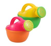 minkissy 2 pièces Arrosoirs pour Garçon Fille Plastique Lot de Pichets Colorés pour Jeux de Sable Bain et Plage Seaux Darrosage Ludiques pour et Jouets pour Jeux et Bain