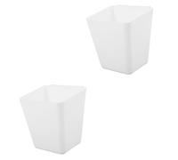 minkissy 2 Pièces Boîte De Rangement Panier Suspendu Conteneur À Déchets Suspendu Organisateur De Poubelle De Comptoir Panier Suspendu Pour La Maison Organisateur Suspendu Petit Panier