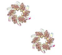 minkissy 2 Pièces broche corsage broche de corsage de mariée bijoux de demoiselle d'honneur être épingle à nourrice bouquet épingles épingler pour les vêtements strass
