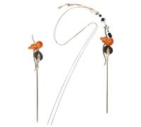 minkissy 2 Pièces Chinese Hair Sticks With Flowing Tassels Traditional Hanfu Accessories For Women And Elegant Bun Holders With Cultural Symbolism