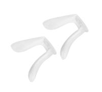 minkissy 2 Pièces Lunettes Plaquettes De Nez Remplacement De La Plaquette Nasale De Lunettes Outils Optiques Pour Lunettes Support De Pont De Nez Télevés à Nez Gel De Silice Transparent