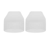 minkissy 2 Pièces Manchon en Silicone pour Embouchure de Flûte à Bec 6 et 8 Trous, Protection Solide et Confortable pour Musiciens, Accessoire Essentiel en Silicone