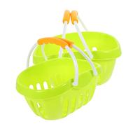 minkissy 2 pièces Panier de Courses Simulation pour Garçon Fille Caddie Éducatif Jeu de Rôle pour Développement Cérébral Garçon Fille