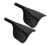 minkissy 2 Pièces Protecteur de Visage pour Coupe de Cheveux Bouclier Pulvérisation de Cheveux avec Poignée Coiffure Confortable pour Salon et Usage Personnel