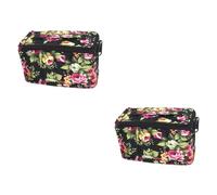 minkissy 2 Pièces Trousse de Maquillage Portable diffuseur d'huiles essentielles huiles essentielles pour diffuseur Travel Makeup Bag de cosmétiques Portable d'huile Essentielle
