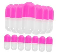 minkissy 20 Pièces Kit de Médecin Garçon Fille Capsules Simulées Rose Accessoires Jeu de Rôle Éducatif Garçon Fille pour Apprentissage et Fête