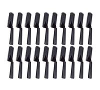 minkissy 20 Pièces peigne hair topper Accessoire coloration mini brosse à cheveux Sèche-cheveux kit decoloration cheveux brosse de couleur de cheveux de salon outil de des cheveux