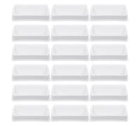 minkissy 20 Pièces Réservoir de Pipetage 50ml en Plastique Blanc pour
