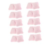minkissy 20 Pièces Scale Simulated Cushions for Dollhouse Sofa Bed Living Bedroom Decorative Mini Tiny Pillows