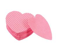 minkissy 200 Feuilles Coton dissolvant pour les ongles cotton demaquillant lingette demaquillante vernis à ongles UV bloc lingettes nettoyantes dissolvant de vernis gel pour les ongles rose