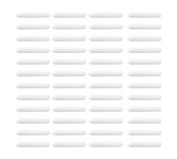 minkissy 200 Pièces Capuchons en Caoutchouc Blanc pour Panier de Lave-vaisselle, Protection Antirouille et Sécurité, Forme Ronde, Kit Réparation Pratique