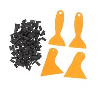 minkissy 204 Pièces Scale Dollhouse Building Blocks with Tools for DIY Miniature Garden Landscaping and Architectural Models