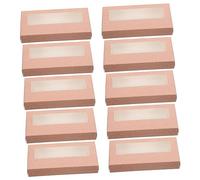 minkissy 20Pièces Boîte de Rangement pour Faux Cils Conteneurs Portables pour Extensions de Cils avec Design Transparent pour Ongles Pressés et Art des Ongles