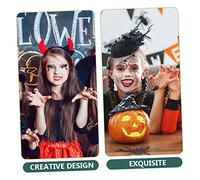 minkissy 24 pièces Fausses Dents Halloween Simulation Dentier Zombie Cosplay Accessoires Party Styles Dents Effrayantes pour Déguisement et Fêtes