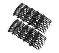 minkissy 24 Pièces Lot de Peignes Latéraux Plastique Dents Peigne Twist Vintage pour Voile de Mariée Fixation Sécurisée Léger et Filles