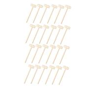 minkissy 24 pièces Mini Marteaux Bois pour Garçon Fille Jouets Éducatifs DIY Marteaux pour Exercices de Motricité et Jeux Parent Garçon Fille