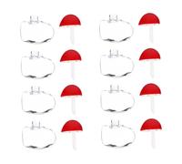 minkissy 25 Ensembles Bouteille De Brillant à Lèvres Kit De Fabrication De Brillant à Lèvres Stylo à Huile Pour Cuticules Rechargeable Étain Secret Eye-liner Crayon à Lèvres Cœur Plastique