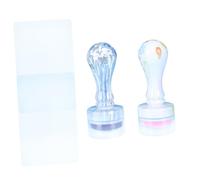 minkissy 2ensembles Set De Tampons Silicone Pour Manucure Diy Outils De Beauté Des Ongles Accessoires De Nail Art Fournitures De Manucure