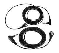 minkissy 2pcs Cordons de Mise la Terre pour Tapis de Yoga et Équipements, Plastique Haute Résistance, Élimination Statique Rapide, pour Ateliers et Centres de Données