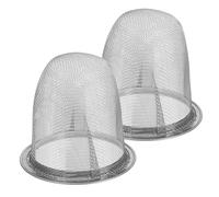 minkissy 2pcs Infuseur à Thé en Acier Inoxydable Filtre à Maille Fine pour Infusion Précise de Thé en Feuilles, Compatible Théières et Passoires