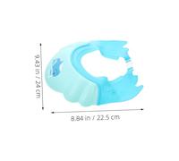 minkissy 2pièces Bonnet De Bain Réglable Pour Garçon Fille Protection Des Yeux Oreilles Lot De Motif Animal
