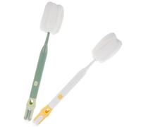 minkissy 2pièces Brosse De Nettoyage Pour Bouteilles Tasses Et Biberons Avec Goupillon Et Éponge Accessoire De Nettoyage Pour Récipients