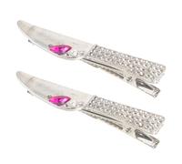minkissy 2pièces Epingles Cheveux Strass Mini Accessoires Pour Cheveux Pinces Pour Femmes Et Adolescents Pour Fêtes Et Cosplay