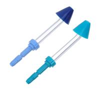 minkissy 2pièces Lot de Embouts pour Hydropulseur Têtes de Nettoyage pour Jet Dentaire et Irrigation Nasale Compatibles avec Système Irrigation