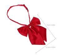 minkissy 2pièces Nœud Pré-noué Et Ajustable pour Femme Cravate Unie Confortable Et Facile à Porter pour Bureaux Hôtels Et Vies Quotidiennes