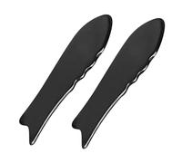 minkissy 2pièces Outil De Gua Sha Pour Visage Et Corps Planche Corne De Bœuf Naturelle Grattoirs Manuels Pour Massage Et Thérapie Des Méridiens