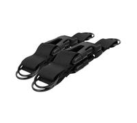 minkissy 2pièces Sangles de Voyage pour Sac à Dos Boucle de Fixation à Trois Anneaux Sangle de Poitrine pour Bagage et Valise