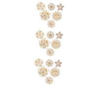 minkissy 3 ensembles Broche En Perles Pour Mariage Mode Robe Perles Badges Épingles Fiançailles Bal Enterrement De Vie De Jeune Fille Bijoux De Mariée Simulés Fête 6 pièces * 3