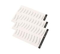 minkissy 3 Feuilles Transferts de Sourcils Simulation de Cheveux Autocollants Temporaires et Filles Application Rapide et Facile