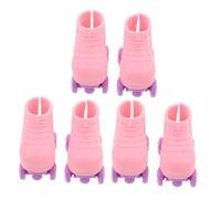 minkissy 3 Paires Accessoire De Poupée Miniature Accessoires pour Petites Maisons Pink