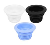 minkissy 3 Pièces Bouchon de Vidange Machine à Laver en Pp Étanche et Anti-fuite Joint D'étanchéité pour Tuyau D'évacuation, pour Salle de Bain Cuisine