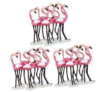 minkissy 3 Pièces broche flamant rose épinglettes d'animaux broches pour vêtements revers à revers broches d'animaux Épingle décorative broche femme épinglette flamant rose alliage