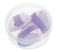 minkissy 3 Pièces houppette Éponge velours Éponge compacte Éponge douce eponge Éponge lavable éponge de beauté mini-maquillage éponge triangulaire bouffée de poche de puissance coton Blue