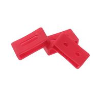 minkissy 3 pièces Lot de Passants de Bracelet Montre Silicone Rouge Anneaux de Retenue et Robustes pour Bracelet Ba Accessoires de Remplacement Faciles à Installer