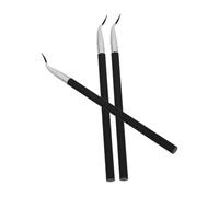 minkissy 3 Pièces Pinceau De Maquillage De Mascara Pinceau Eye-Liner Assorti Pinceau Crayon À Lèvres Pour Une Application Précise Pinceau De Maquillage Multifonctionnel Pour