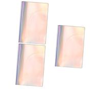 minkissy 3 Pièces Pochette de Passeport Transparente Premium Étui Multi Fonctionnel Pratique pour Voyage Organisateur de Documents Voyage et Accessoires de Famille