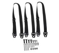 minkissy 3 pièces Sangles de Sécurité Meubles Ajustables Fixation Basculement pour Tv Armoires Bibliothèques Résistantes et Polyvalentes pour Usage et Séisme