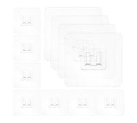 minkissy 30 Ancrages de Meubles Adhésifs sans Perçage Kit de Sécurité Garçon et Filles Cheville Murale pour Étagère et Commode Fixation Acrylique Transparente Anti-Basculement Protection