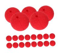 minkissy 30 Pièces Nez de Clown Mousse Rouge Accessoires Carnaval et Halloween Costume Cosplay Fête Garçon Fille