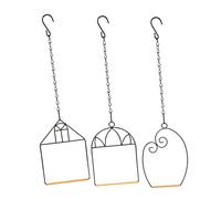 minkissy 3ensembles Support De Balançoires pour Oiseaux Perchoirs pour Entraînement Et Jeux pour Oiseaux Accessoire De Cage Portable Et Pratique