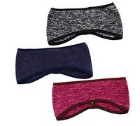 minkissy 3pièces Cache-oreilles De Sport Unisexe Bandeau Chaud Pour Hiver Lot De Protège-oreilles
