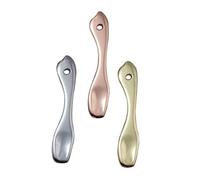 minkissy 3pièces Cuillères Pour Cosmétiques Outils De Soin Peau Pour Crème Et Masque Visage Ensemble Pratique or