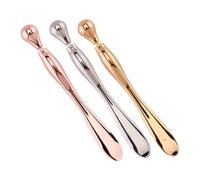 minkissy 3pièces Eye Massagers Facial Spoon Makeup Spoon Kit Lightweight Massage Sticks for Reducing Eye Puffiness and Applying Skincare Products