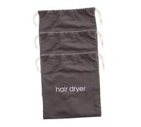 minkissy 3pièces Sac pour Sèche-Cheveux à Cordon Étui De Voyage pour Outils De Coiffure Pochette De Rangement pour Lisseur Et Boucleur